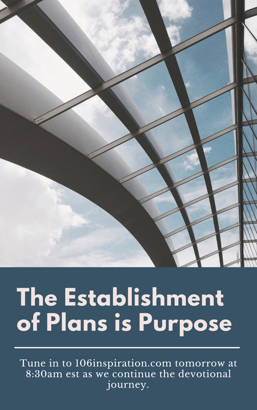 The Establishment of Plans is Purpose (radio&nbsp;version)