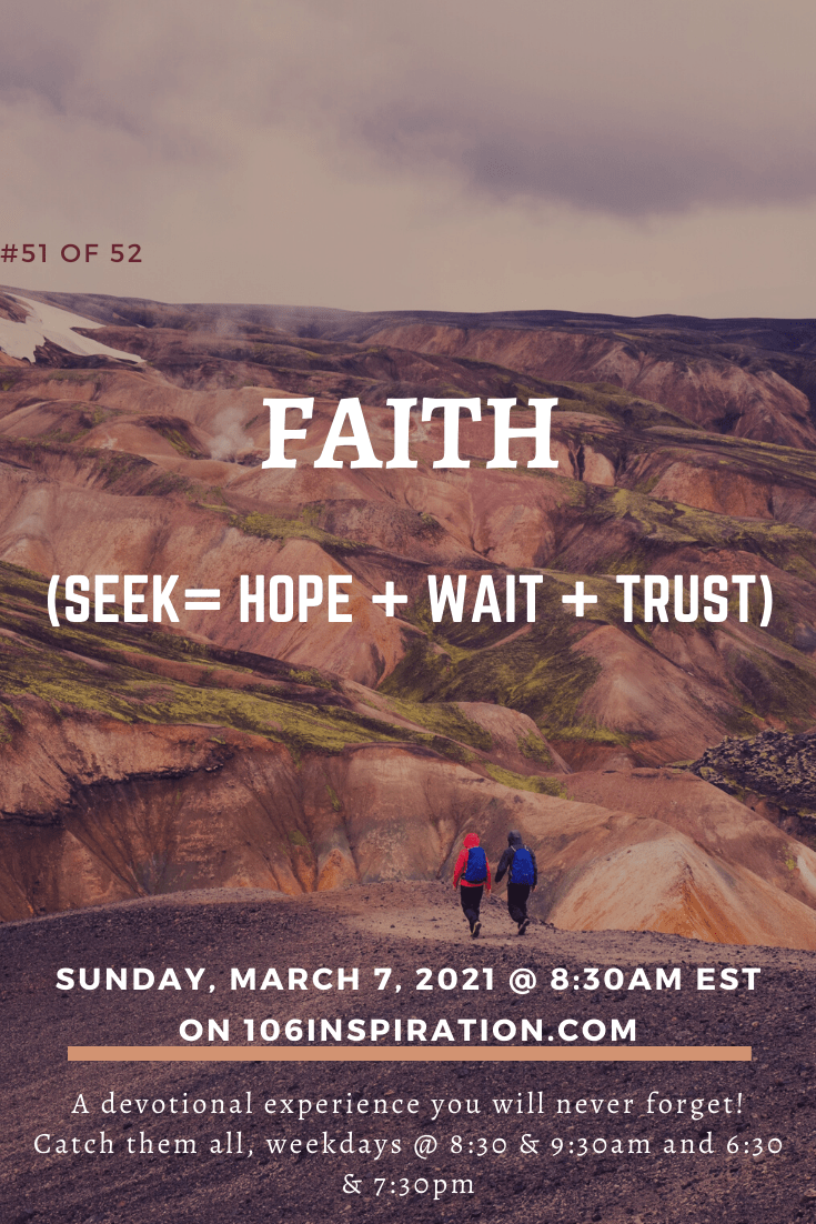 Faith (Seek=Hope+Wait+Trust) [radio&nbsp;version]